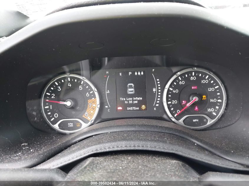 2019 Jeep Renegade Altitude 4X4 VIN: ZACNJBBB0KPJ93080 Lot: 39582434