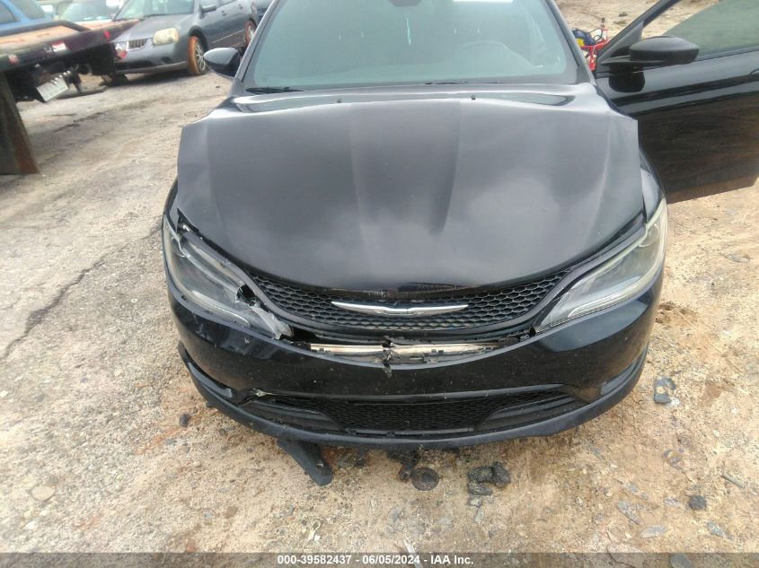 2015 Chrysler 200 S VIN: 1C3CCCBG4FN522341 Lot: 39582437