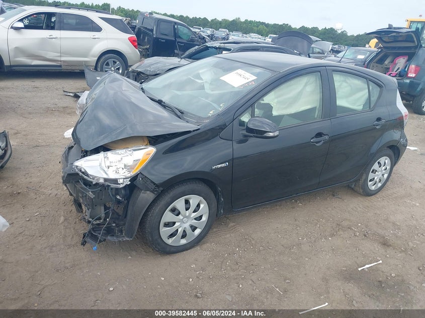 2012 Toyota Prius C Two VIN: JTDKDTB30C1527671 Lot: 39582445