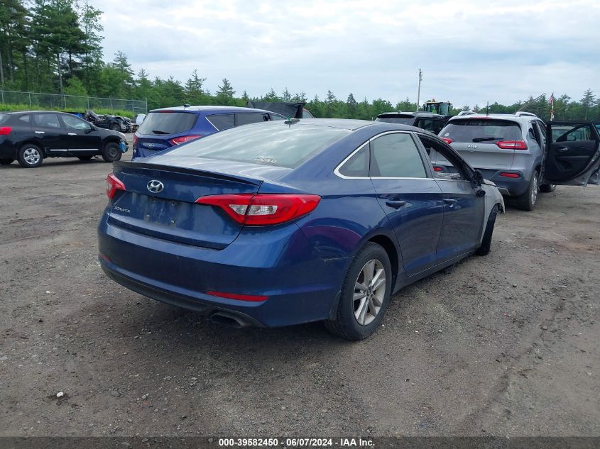 2016 Hyundai Sonata Se VIN: 5NPE24AF7GH377951 Lot: 39582450