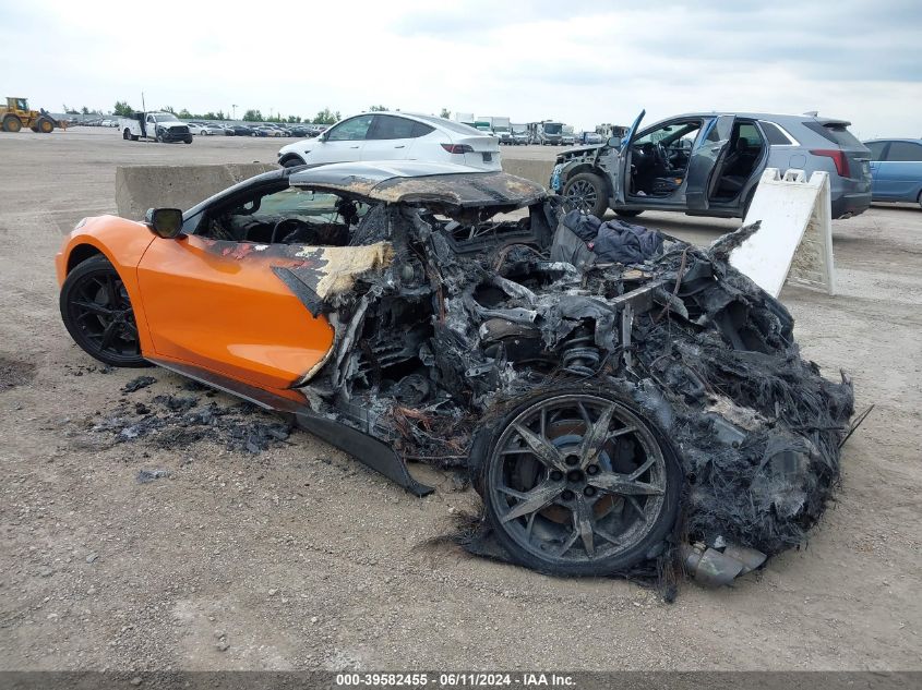 2022 Chevrolet Corvette Stingray Rwd 3Lt VIN: 1G1YC3D40N5105925 Lot: 39582455