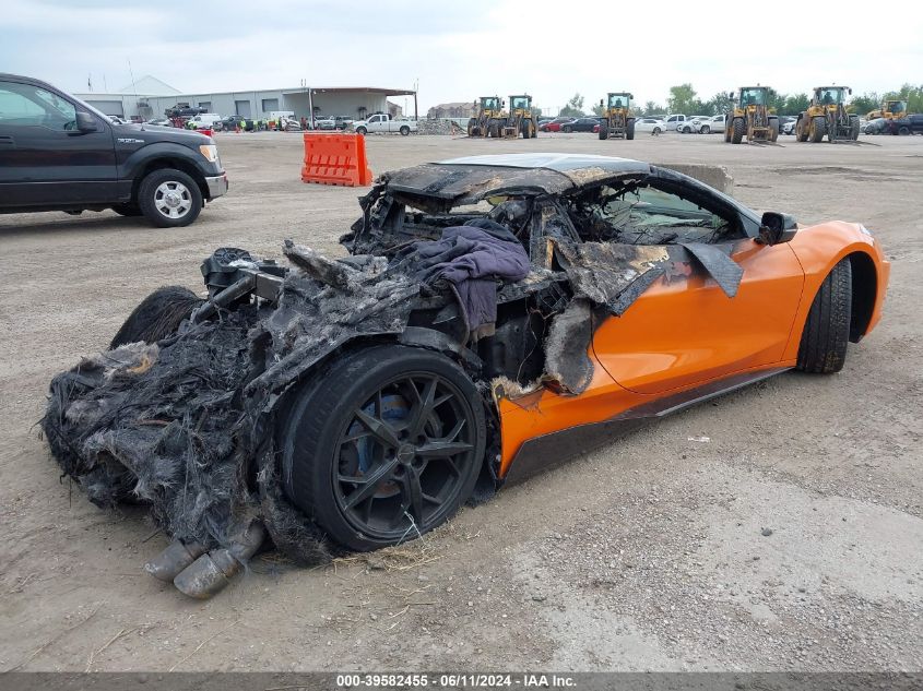 2022 Chevrolet Corvette Stingray Rwd 3Lt VIN: 1G1YC3D40N5105925 Lot: 39582455