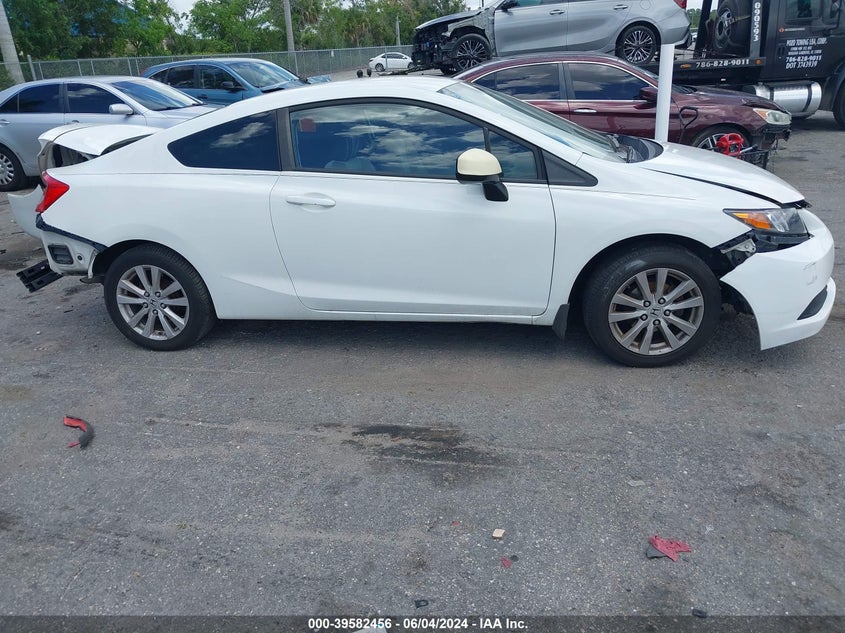 2012 Honda Civic Lx VIN: 2HGFG3B58CH534610 Lot: 39582456