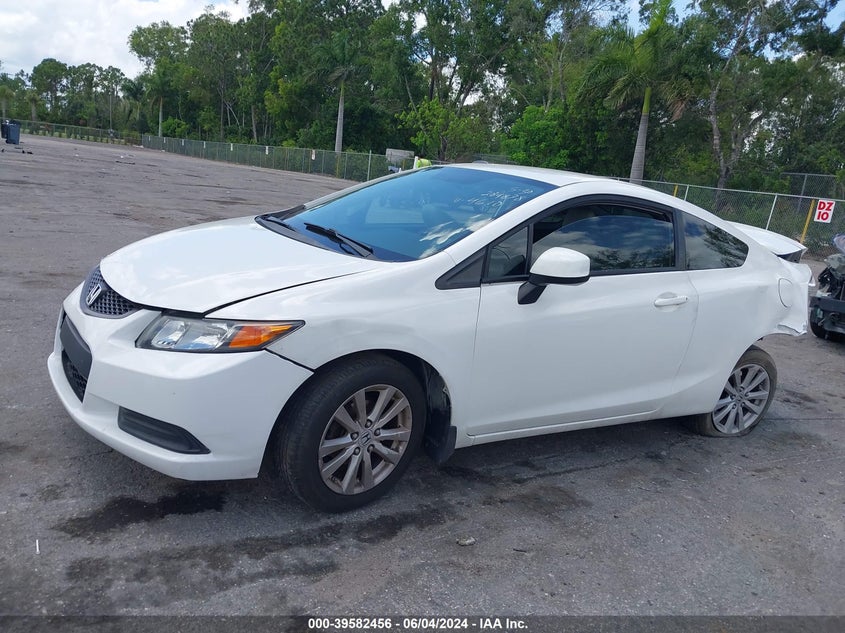 2012 Honda Civic Lx VIN: 2HGFG3B58CH534610 Lot: 39582456