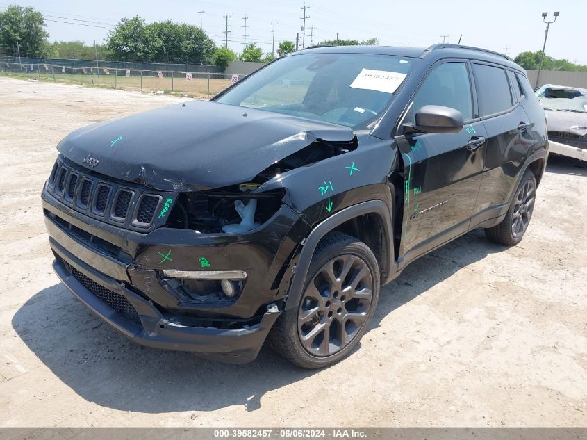 2021 JEEP COMPASS 80TH EDITION - 3C4NJDEB5MT591679