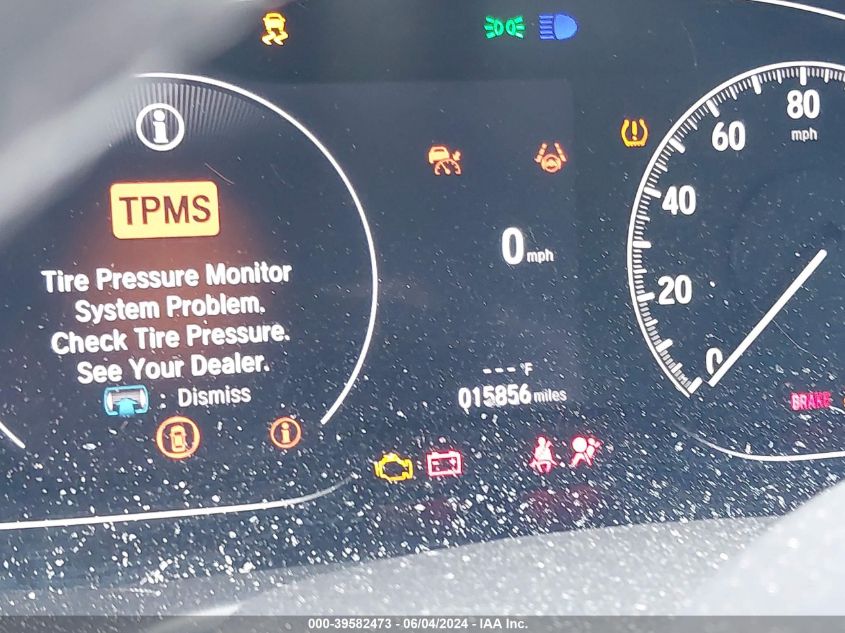 2022 Honda Accord Touring VIN: 1HGCV2F92NA005459 Lot: 39582473