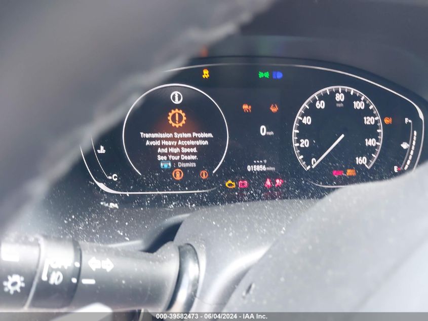 2022 Honda Accord Touring VIN: 1HGCV2F92NA005459 Lot: 39582473