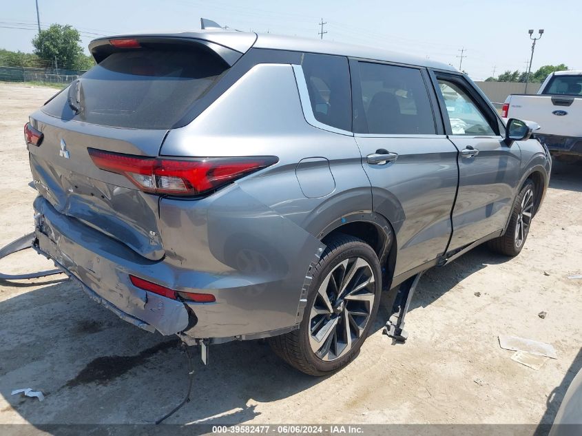 2024 Mitsubishi Outlander Se 2.5 2Wd/Se Black Edition S-Awc/Se Black Edition W/Pano Roof VIN: JA4J3VA84RZ025208 Lot: 39582477