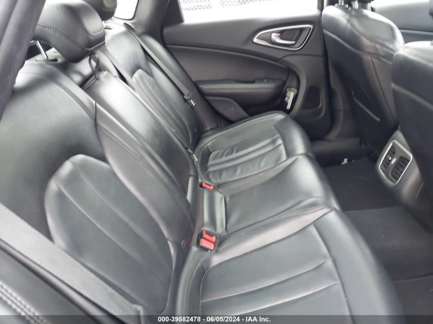 2015 Chrysler 200 C VIN: 1C3CCCCB3FN525900 Lot: 39582478