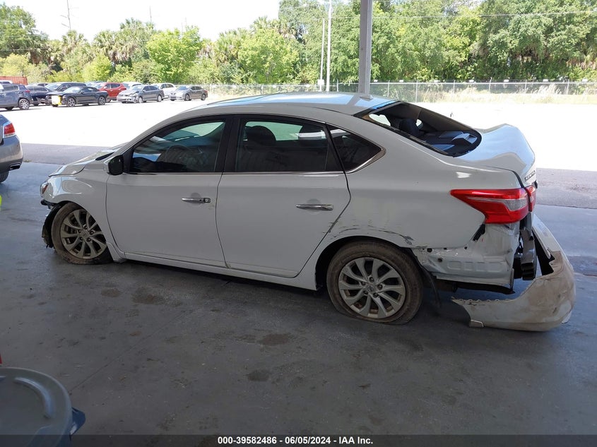 2018 Nissan Sentra Sv VIN: 3N1AB7APXJY283648 Lot: 39582486