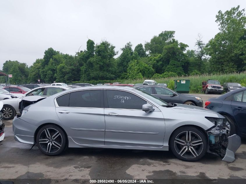 1HGCR3F92HA022003 2017 Honda Accord Touring V6