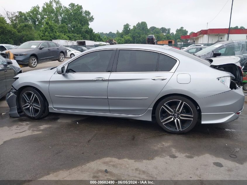 1HGCR3F92HA022003 2017 Honda Accord Touring V6