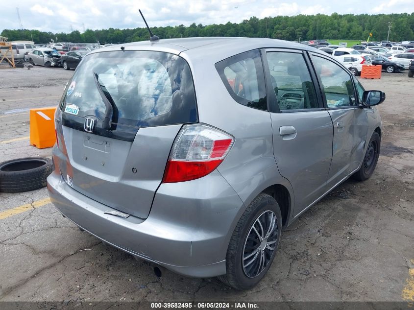 2010 Honda Fit VIN: JHMGE8H25AS003808 Lot: 39582495