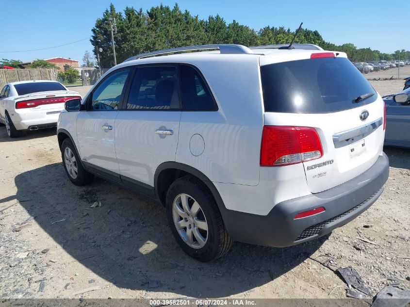 2011 Kia Sorento Lx VIN: 5XYKTCA16BG085447 Lot: 39582501