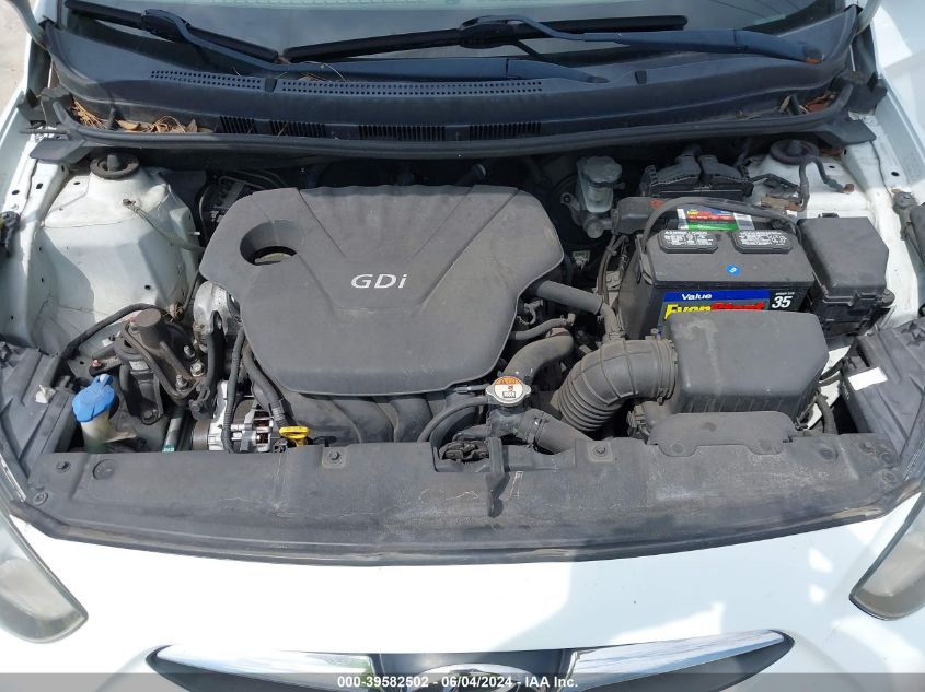 2013 Hyundai Accent Gls VIN: KMHCT4AEXDU396258 Lot: 39582502