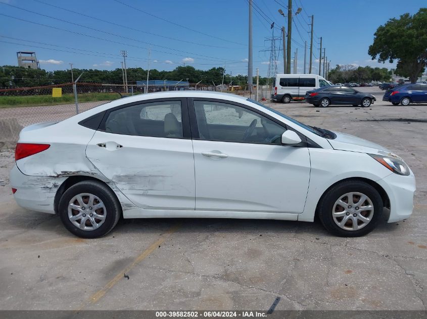 2013 Hyundai Accent Gls VIN: KMHCT4AEXDU396258 Lot: 39582502