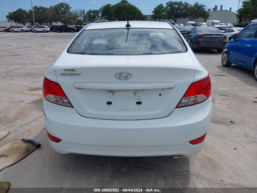 2013 Hyundai Accent Gls VIN: KMHCT4AEXDU396258 Lot: 39582502