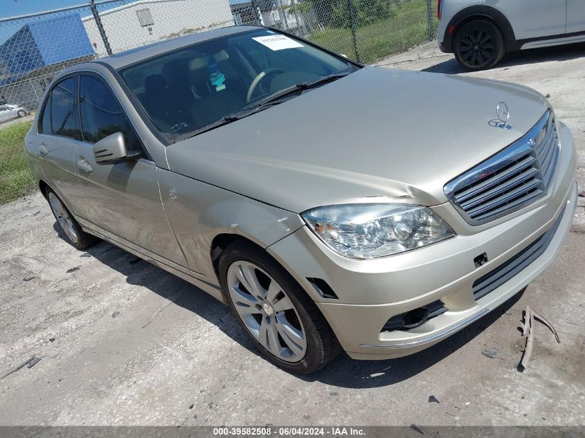 WDDGF5EB3BF636972 | 2011 MERCEDES-BENZ C 300