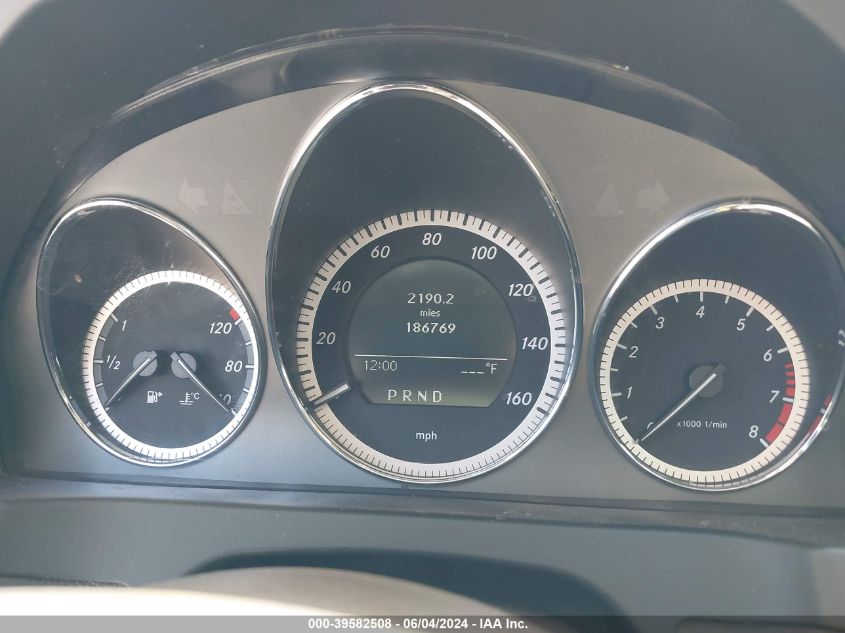 2011 Mercedes-Benz C 300 Luxury/Sport VIN: WDDGF5EB3BF636972 Lot: 39582508