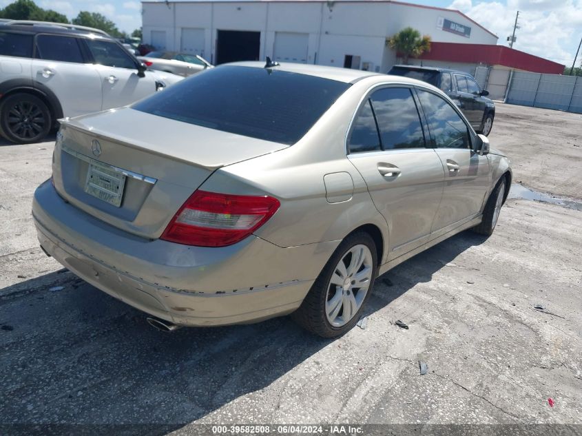 WDDGF5EB3BF636972 | 2011 MERCEDES-BENZ C 300