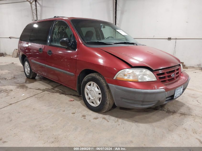 2000 Ford Windstar Lx VIN: 2FMZA5140YBA79520 Lot: 39582511