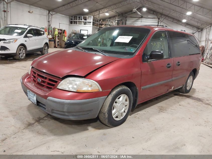 2000 Ford Windstar Lx VIN: 2FMZA5140YBA79520 Lot: 39582511