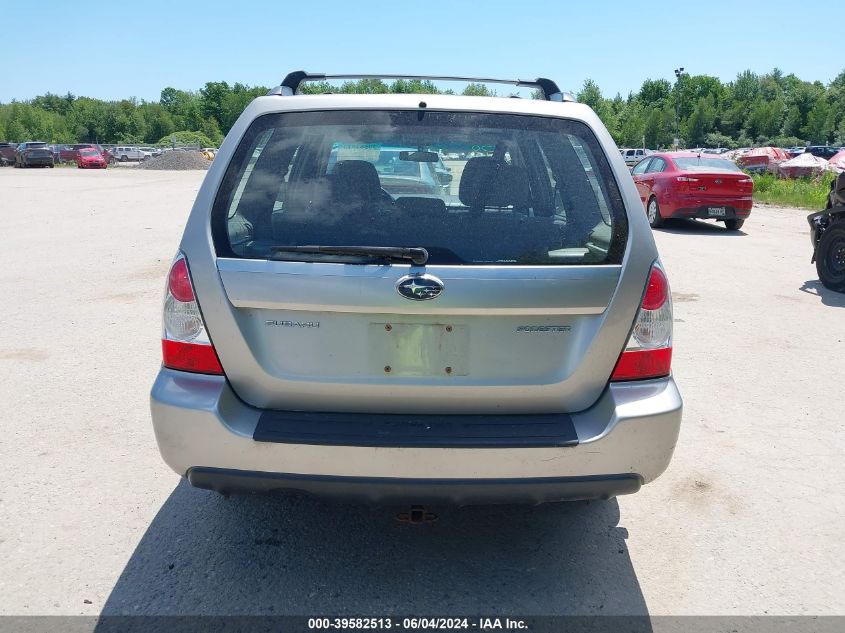 2007 Subaru Forester 2.5X VIN: JF1SG63657G704029 Lot: 39582513