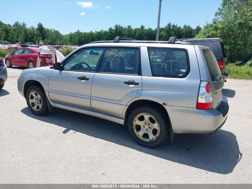 2007 Subaru Forester 2.5X VIN: JF1SG63657G704029 Lot: 39582513