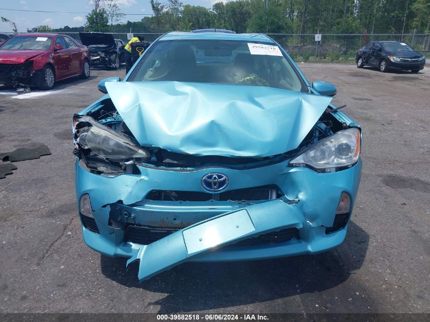 JTDKDTB32D1048296 2013 Toyota Prius C Two