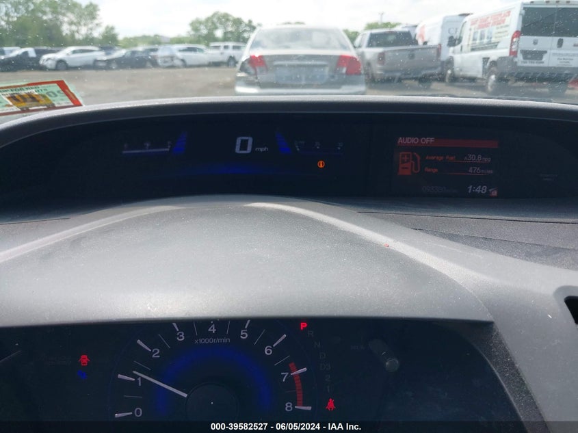 2012 Honda Civic Lx VIN: 19XFB2F53CE321898 Lot: 39582527