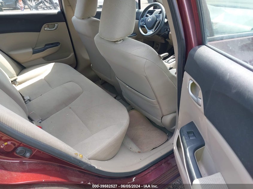 2012 Honda Civic Lx VIN: 19XFB2F53CE321898 Lot: 39582527