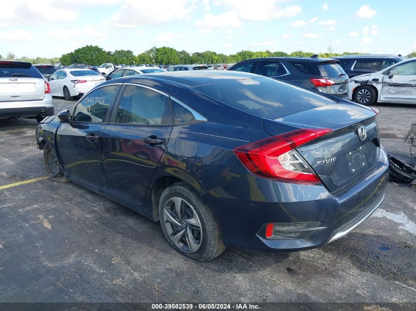 2021 Honda Civic Lx VIN: 2HGFC2F68MH503335 Lot: 39582539