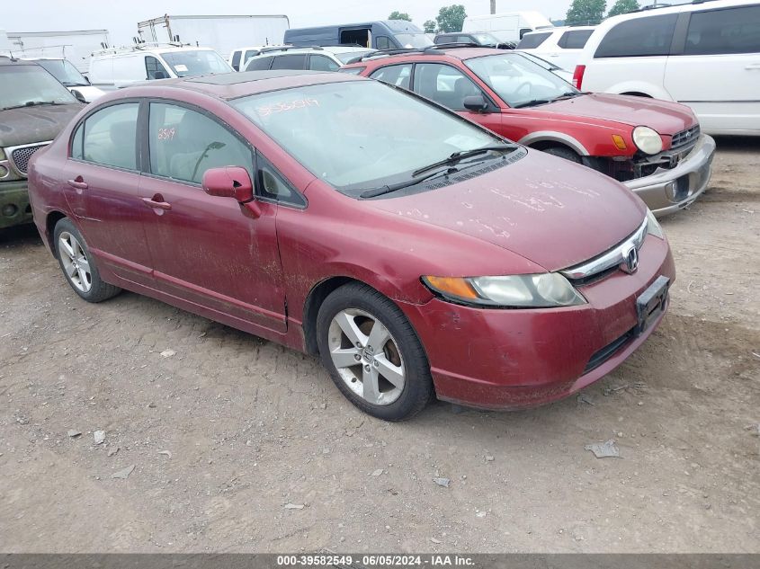 2008 Honda Civic Ex VIN: 1HGFA16818L083069 Lot: 39582549