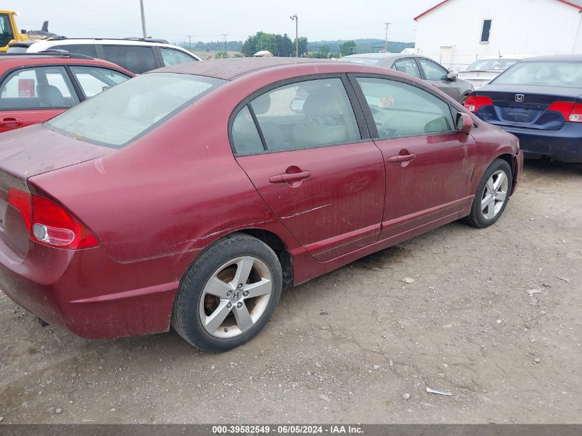 2008 Honda Civic Ex VIN: 1HGFA16818L083069 Lot: 39582549