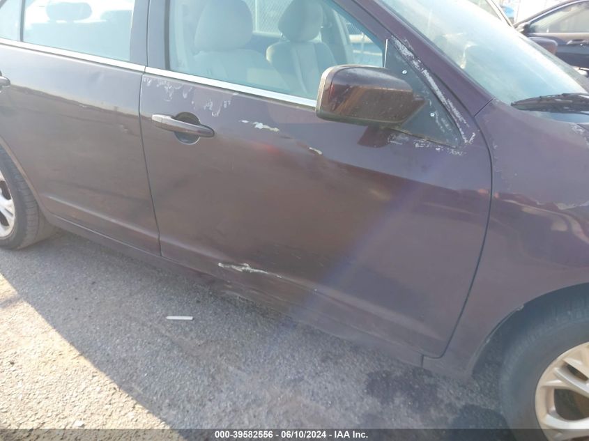 2012 Ford Fusion Se VIN: 3FAHP0HA0CR427944 Lot: 39582556