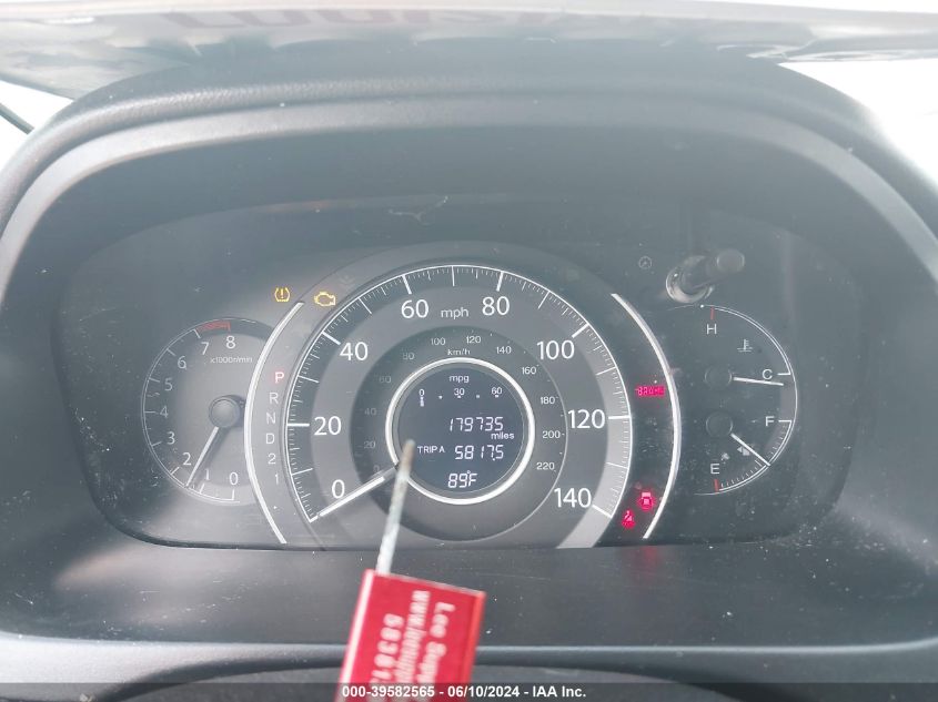 2014 Honda Cr-V Lx VIN: 3CZRM3H34EG717476 Lot: 39582565