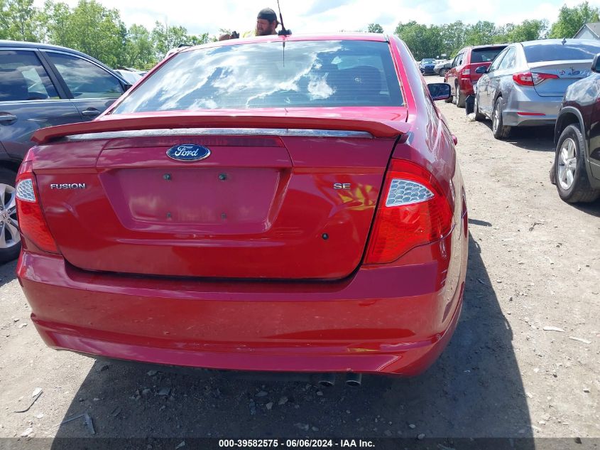 2012 Ford Fusion Se VIN: 3FAHP0HA5CR409455 Lot: 39582575