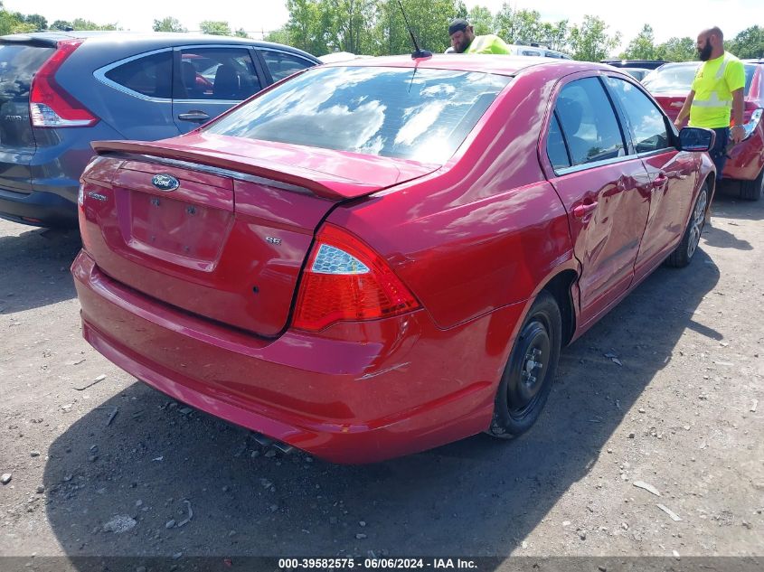 2012 Ford Fusion Se VIN: 3FAHP0HA5CR409455 Lot: 39582575