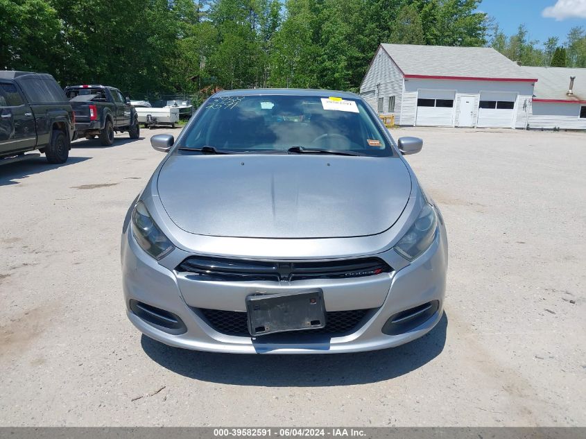 2015 Dodge Dart Sxt VIN: 1C3CDFBB6FD374055 Lot: 39582591