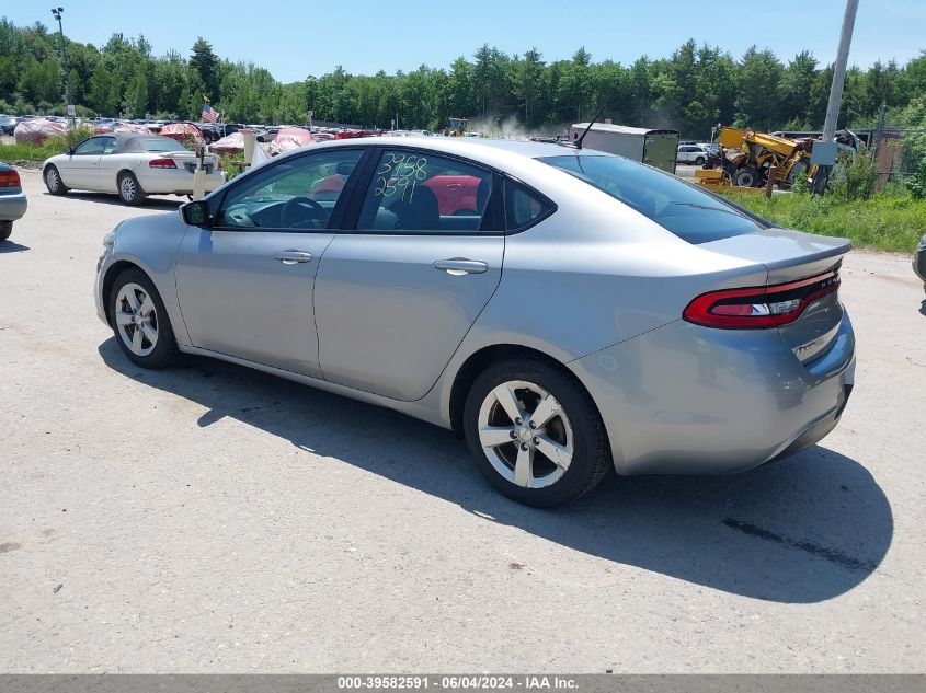 2015 Dodge Dart Sxt VIN: 1C3CDFBB6FD374055 Lot: 39582591