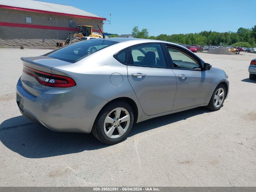 2015 Dodge Dart Sxt VIN: 1C3CDFBB6FD374055 Lot: 39582591