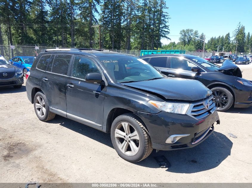 2011 Toyota Highlander Limited V6 VIN: 5TDDK3EH0BS066110 Lot: 39582596