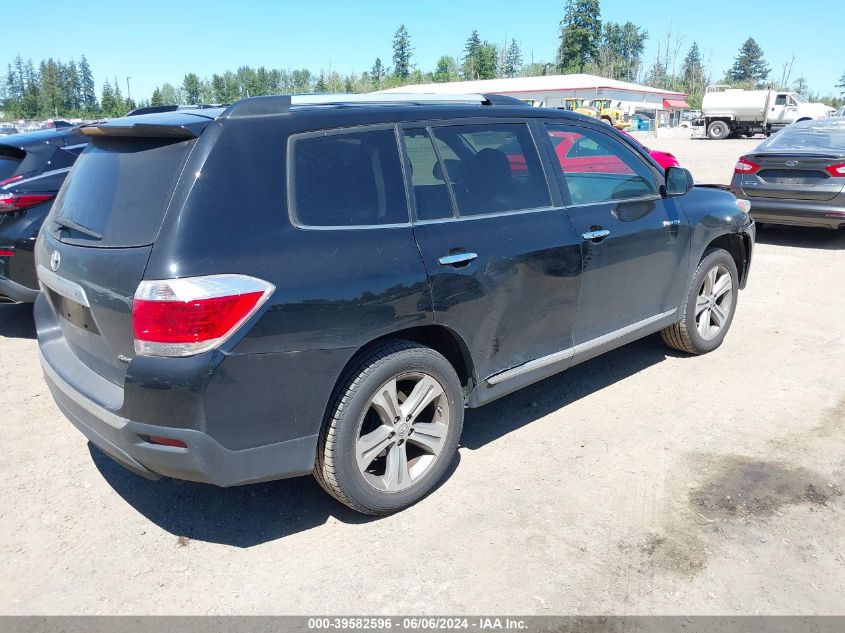 2011 Toyota Highlander Limited V6 VIN: 5TDDK3EH0BS066110 Lot: 39582596