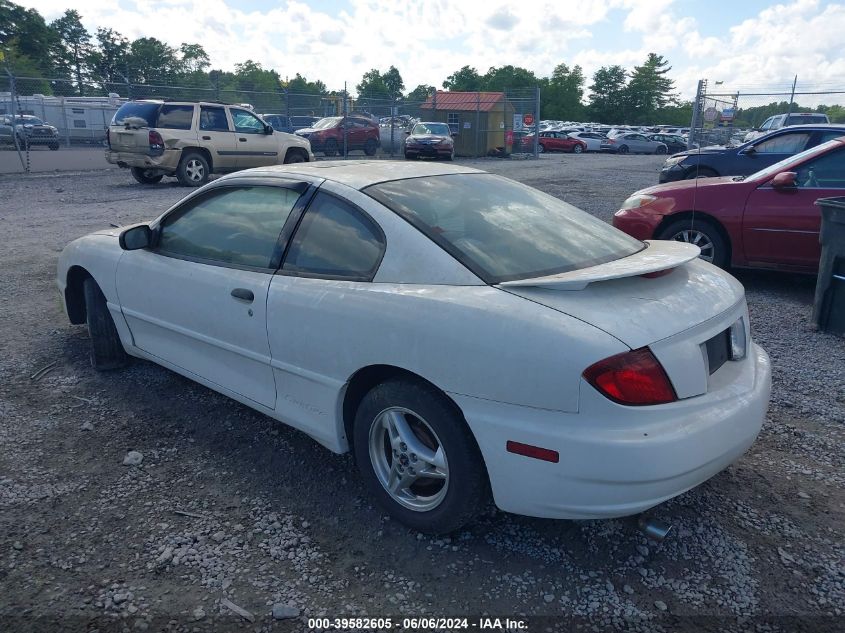 2004 Pontiac Sunfire VIN: 1G2JB12F547143307 Lot: 39582605