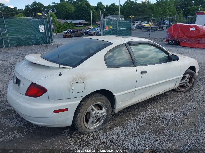 2004 Pontiac Sunfire VIN: 1G2JB12F547143307 Lot: 39582605