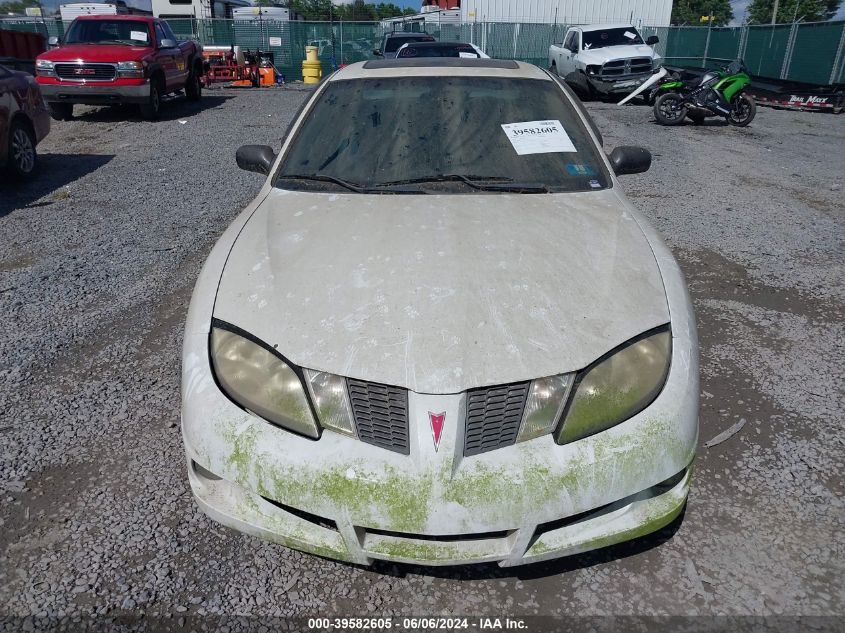 2004 Pontiac Sunfire VIN: 1G2JB12F547143307 Lot: 39582605