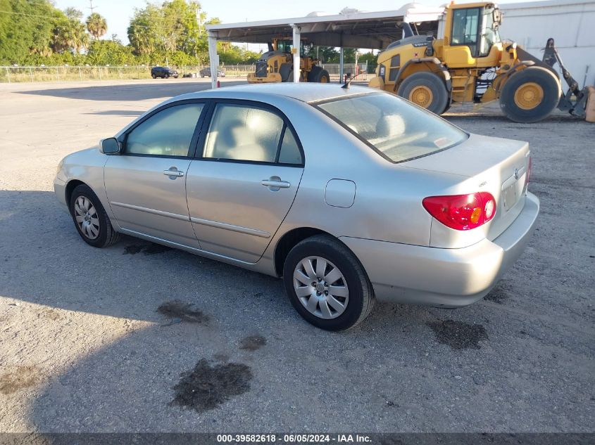 2004 Toyota Corolla Le VIN: 2T1BR38E84C245379 Lot: 39582618