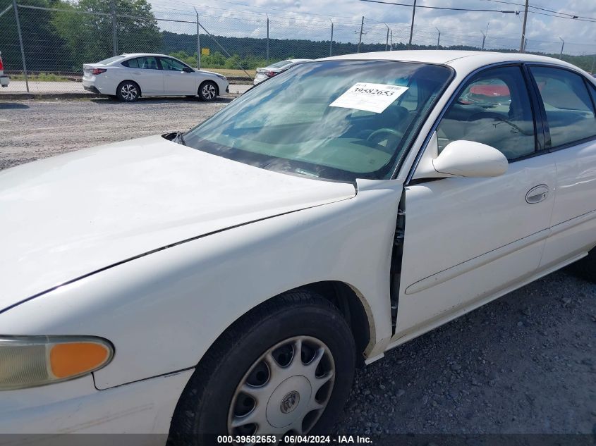 2003 Buick Century Custom VIN: 2G4WS55J031288299 Lot: 39582653