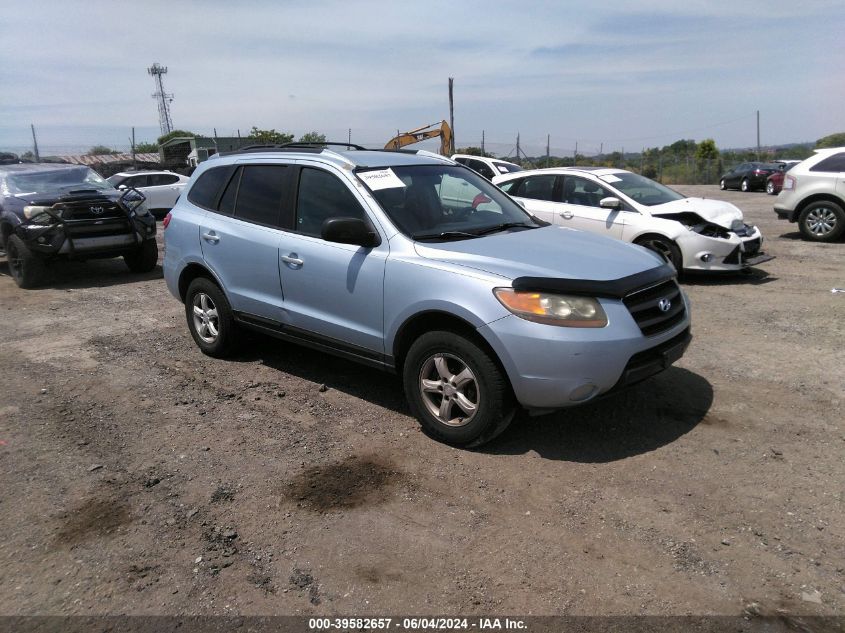 2007 Hyundai Santa Fe Gls VIN: 5NMSG13D97H128157 Lot: 39582657