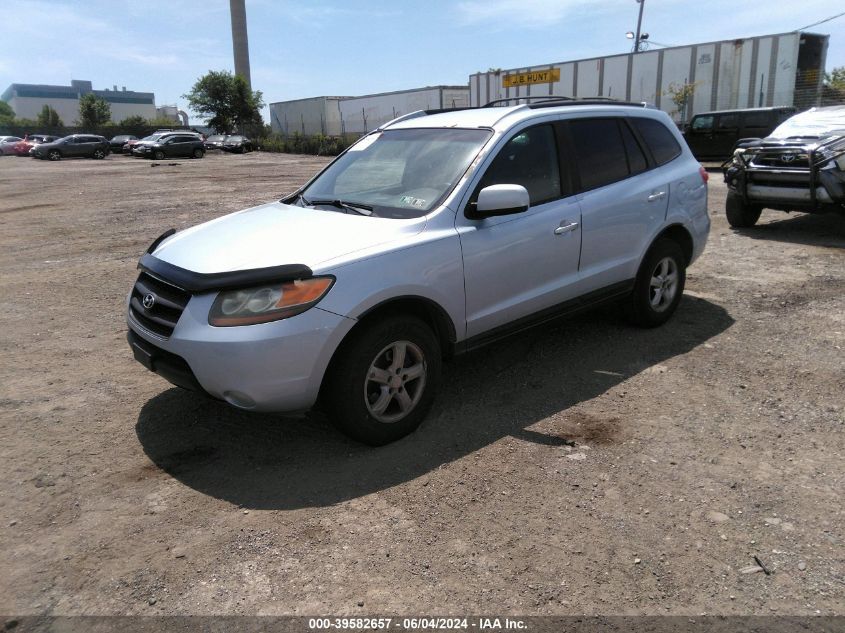 2007 Hyundai Santa Fe Gls VIN: 5NMSG13D97H128157 Lot: 39582657